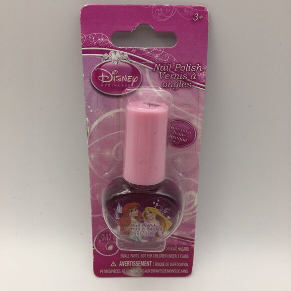 Disney Princesses 3 Pc Set Lip Stick Nail Polish Sofia the First Ariel Rapunzel - Picture 4 of 7
